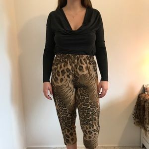 Cowl neck long sleeve